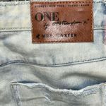 One Teaspoon  Distressed Blue Denim Skirt(Size 26) Photo 5