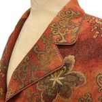 Bohemian Jacket Blazer Floral Printed Size Large Photo 5