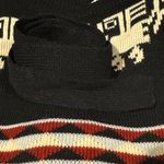 Vintage 70s Southwestern Aztec Knit Sweater Deadstock NWT Medium Black Photo 8