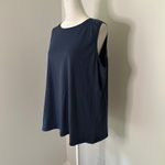 Pact  navy blue cotton tank top size XL Photo 2