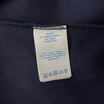 Boden Shirt Womens 4 Navy Blue Anchor Button Evie Ponte Top Preppy Nautical Photo 6