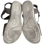 OTBT  Leather Theodora Sandals Silver Size Photo 6