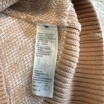 Abercrombie & Fitch Houndstooth Sweater Vest Women's Small Tan Oversized Photo 14