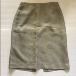 Armani Collezioni  Italy Gray Skirt size 8 Medium Lined Excellent RARE HTF Photo 0