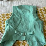 Sincerely Jules Light Green Button Up Vest Photo 6