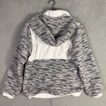 Gerry Women's Medium Gray Fleece Sweater Jacket Full Photo 3