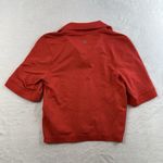 Lululemon  Sz 0 Swiftly Tech Relaxed-Fit Polo Shirt Cropped Hot Heat / Red Glow Photo 10