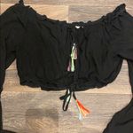 Honey Belle Off the shoulder Crop Top Photo 2