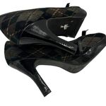 Madden Girl BROWN PLAID DESIGN HEELS SIZE 9.5 Photo 3