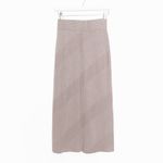 Walter Baker Annika Mauve Dusty Purple Ribbed Stretch Knit Midi Skirt Small Photo 4