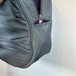 Gaiam  Metro Gym Bag Gray Purple 15x12x7 #CL-91 Photo 3