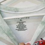 Love Tribe  DISTRESSED SEDONA ARIZONA TIE DYE RELAXED FIT CROP MINT TOP XL Photo 3