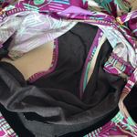 On the Beach Women’s Purple and Blue Floral Swimsuit, Sz 14 Photo 3