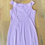 ASOS Bodycon Lilac Purple open Back Dress Size 8 Photo 4