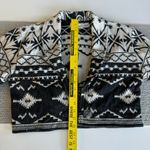 Vintage Flashback Black White Western Cropped Jacket Size Small Photo 2