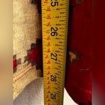 Ralph Lauren Lauren  Southwest Tribal Ruffle V Neck top Blouse 3/4 sleeve stretch Photo 4