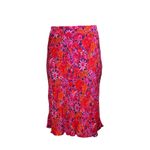 Sézane  Sandy Midi Skirt, Fuchsia Floral, FR44/US12 Photo 5