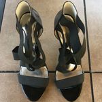 Mossimo Supply Co Black Strappy Heels Photo 1