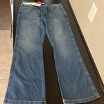 Pajama Jeans bootcut pull up elastic waist, medium wash blue, size S, NWT Blue Photo 0