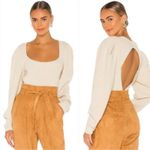 Free People Saffron Top in Oatmeal sweater Sz XS Photo 1