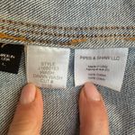 Veronica Beard  Cara Cropped Jean Denim Rhinestone Studded Jacket Photo 6