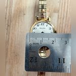 Bulova Ladies Watch Rare Vintage Gold-Tone Stretch Bracelet Gold Plated Bezel Photo 6