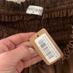 Vestique  Brown Flowy Shorts Photo 2