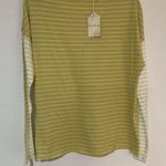 Hem & Thread  Striped Boat-Neck Tee Size Small NWT Photo 0