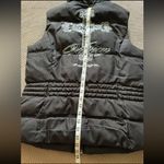 Cowgirl Women's Full Zip Black Western‎ Puffer Vest Embroidered Size Medium Photo 10
