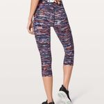 Lululemon Speed Up Crop 21" Hinshu Alpine White Multi 4 Photo 3