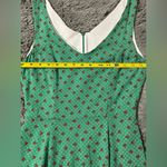 Eva Rose Women’s Green Cherry Dress Size Tag Missing Pit To Pit 16” Photo 5