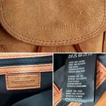 Urban Outfitters 100% Brown Suede Leather Backpack Photo 8
