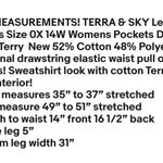 Terra & Sky Leisure Terry Shorts Size 0X 14W Pockets Dusky Rose Womens New Photo 8