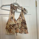 Revolve AFRM Blythe Top in Shine Snake Photo 4