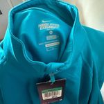 Nike Pro Combat Womens XL Turquoise Half ZIP ThermaFit Jacket Photo 4