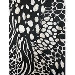 Allison Daley Blouse Women's Medium Zebra Print Photo 1