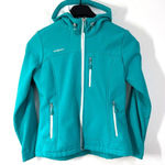 ZeroXposur  Hooded Jacket Winter‎ Coat Women Medium Teal Green Zip Up Pockets Photo 0