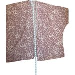 Pink Leopard Print Sheer Chiffon Kimono Topper Plus Size 1X Photo 2