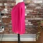 The Limited  Hot Pink Three Quarter Sleeve Light Weight Blouse Size S Photo 2