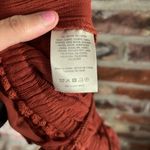 Anthropologie Elevenses  Orange Jumpsuit, S Photo 9