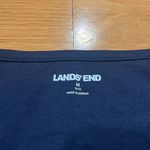 Lands' End Lands’ End women’s vneck navy blue tank top size medium (10-12). Photo 1