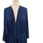 Storq Feel Good Delivery Robe Maternity Postpartum Indigo Navy Blue Size 6 / 2XL Photo 3