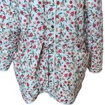 Draper James  Women’s RSV Quilted Floral Tie Waist Jacket Plus Size XXL Photo 5