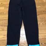 Zyia Ankle Strap Deluxe Leggings  High Rise Navy Photo 0