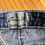 Twelve K Y2K Rhinestone Jeans Women's Size 9 Low Rise Vintage 12K Embellished Blue Photo 8