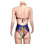 Farm Rio  Summer Fruit One Piece Swim, Blue, Medium Photo 8