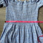 Hill House  Nesli Dress in Diana blue check XS Photo 10