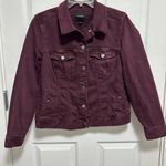 Liverpool  Deep Purple Jean Jacket Photo 1