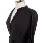 Amour Vert  Maribel Jersey A-Line Dress Black Size Small Photo 3