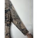 Women’s New York City Design Co Blouse Size L Paisley Sheer V Photo 3